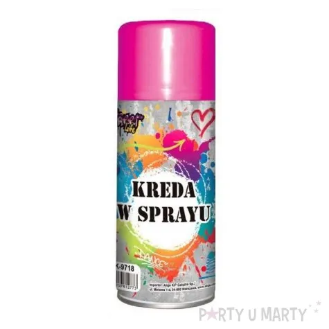 kreda w sprayu classic rozowa aliga 175 ml