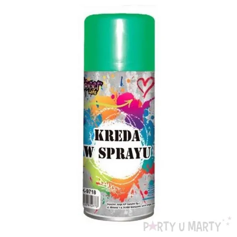 kreda w sprayu classic zielona aliga 175 ml