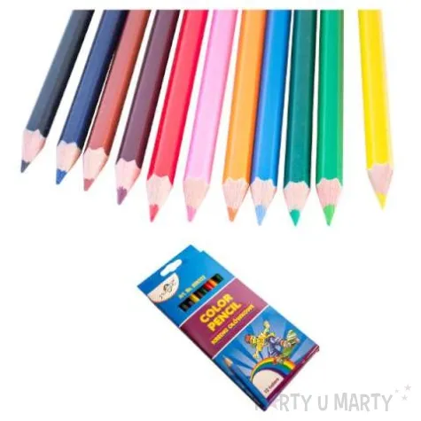 kredki olowkowe scool leviatan mix 12 szt