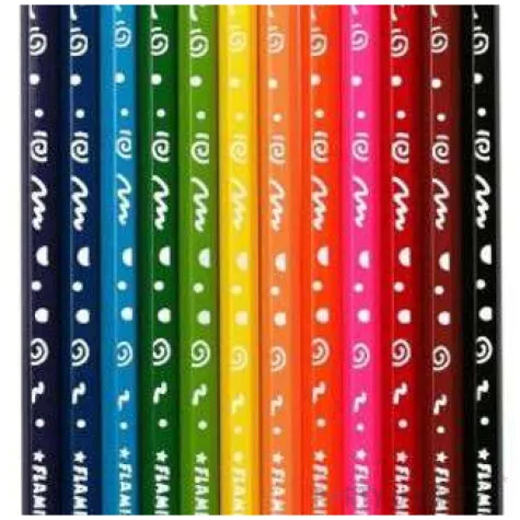 kredki olowkowe szesciokatne junior mix titanum 12 szt