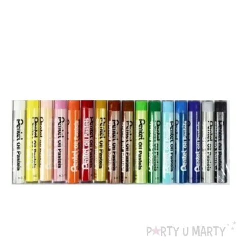 kredki pastele olejne mix pentel 16 szt