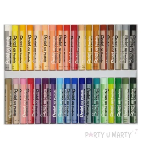 kredki pastele olejne mix pentel 36 szt
