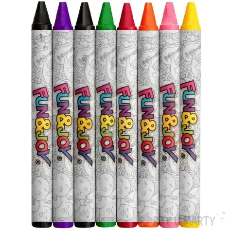 kredki swiecowe artystyczne mix titanum 8 szt