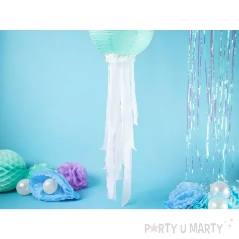 krepa dekoracyjna slim classic czarna partydeco 5x100 cm