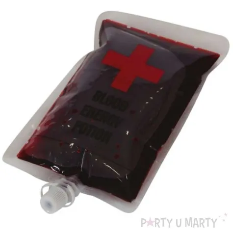 krew w worku dawca krwi bordowa guirca