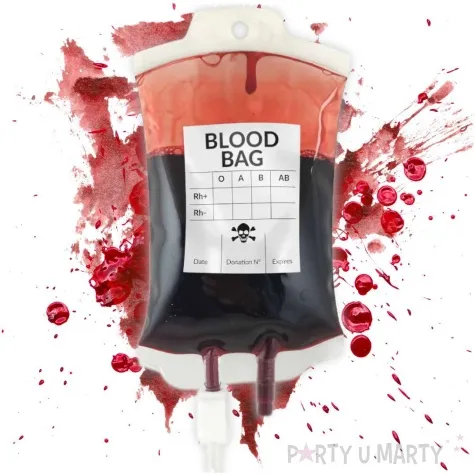 kroplowka sztuczna krew funny fashion 250 ml