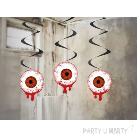 krwawe swiderki oczy 60 cm 3 szt