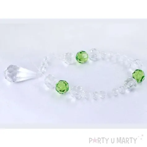 krysztalowe koraliki bezbarwny 18mm 1op