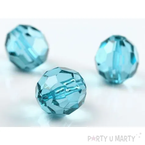 krysztalowe koraliki turkus 30mm 1op