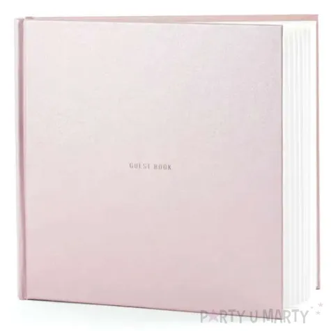 ksiega gosci guest book partydeco 20 5 x 20 5 cm 60 kartek