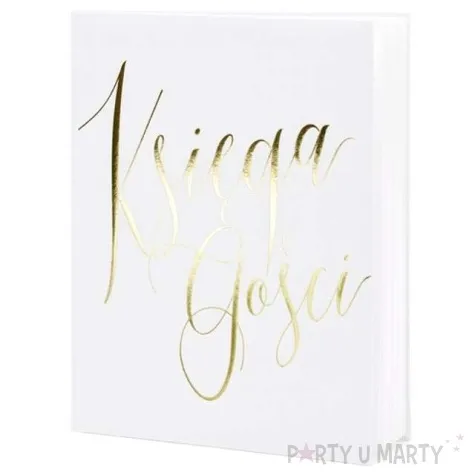 ksiega gosci klasyczna partydeco 20 x 24 5 cm 22 kartki