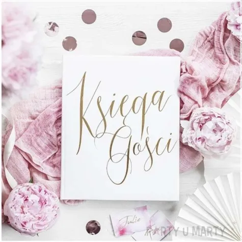 ksiega gosci klasyczna partydeco 20 x 24 5 cm 22 kartki