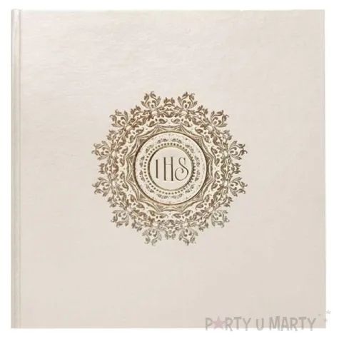 ksiega gosci komunijnych kremowa 1 szt