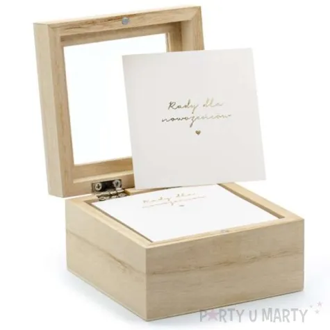 ksiega gosci pudelko na porady partydeco