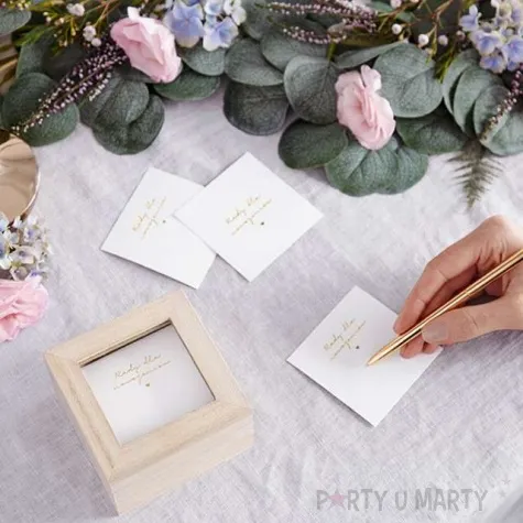 ksiega gosci pudelko na porady partydeco