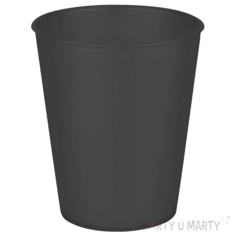 kubeczek plastikowy classic czarny procos 250 ml
