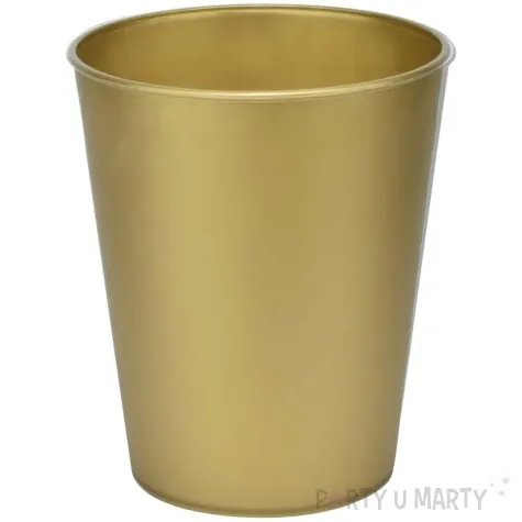 kubeczek plastikowy classic zloty procos 250 ml