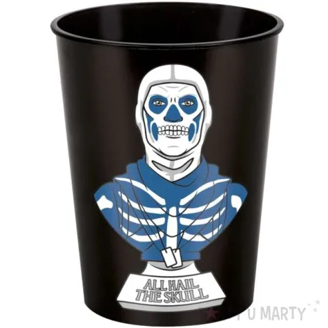 kubeczek plastikowy fortnite all hail the skull unique 480 ml