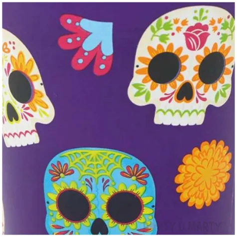 kubeczek plastikowy meksykanskie czaszki guirca 355 ml