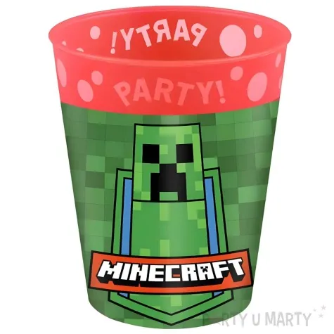 kubeczek plastikowy minecraft creeper procos 250 ml 1 szt