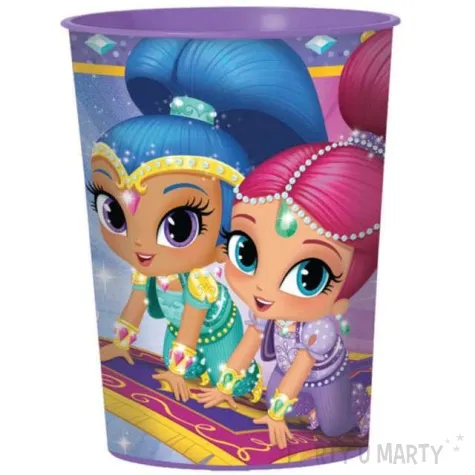 kubeczek plastikowy shimmer shine amscan 473 ml