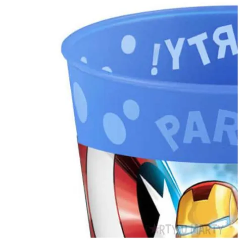 kubeczek plastikowy wielorazowy avengers infinity stone procos 250 ml