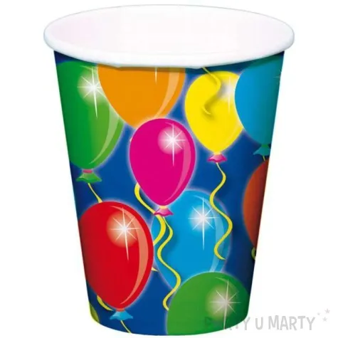 kubeczki balony folat 250 ml 8 szt