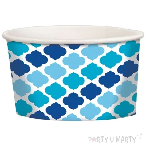 kubeczki do lodow koniczynka blekitne 12 szt