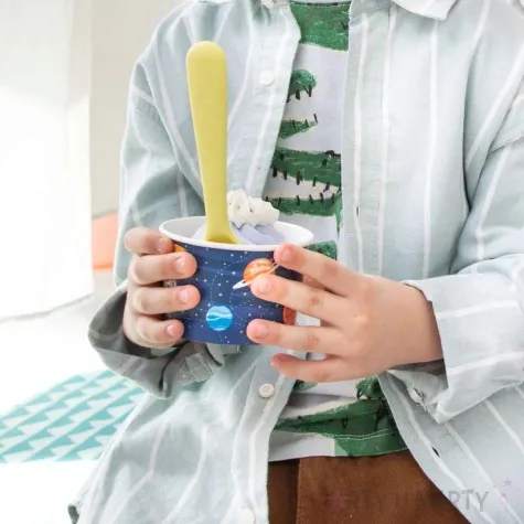 kubeczki do lodow kosmos rakiety i planety partypal 150 ml 6 szt