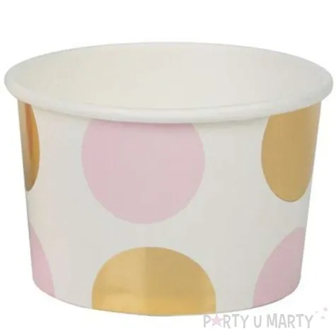 kubeczki do lodow pattern works pink dots neviti 8 szt