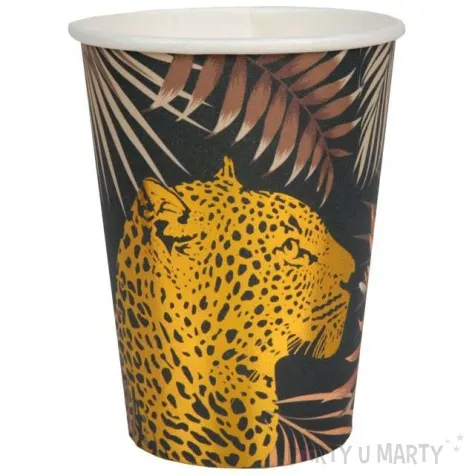 kubeczki lampart w dzungli santex 250 ml 10 szt