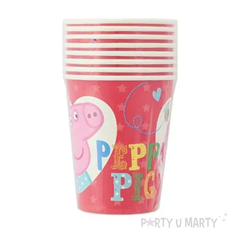 kubeczki papierowe 200 ml swinka peppa 8 szt