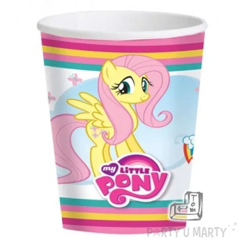 kubeczki papierowe 250 ml my little pony 8 szt