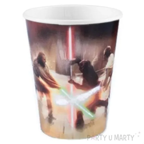 kubeczki papierowe 250 ml star wars 8 szt