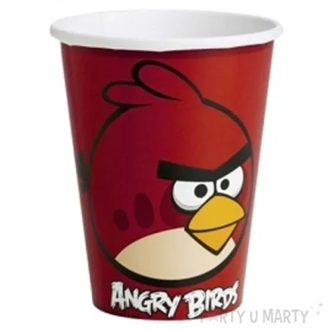 kubeczki papierowe 266 ml angry birds 8 szt