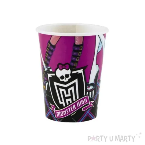 kubeczki papierowe 266 ml monster high 8 szt
