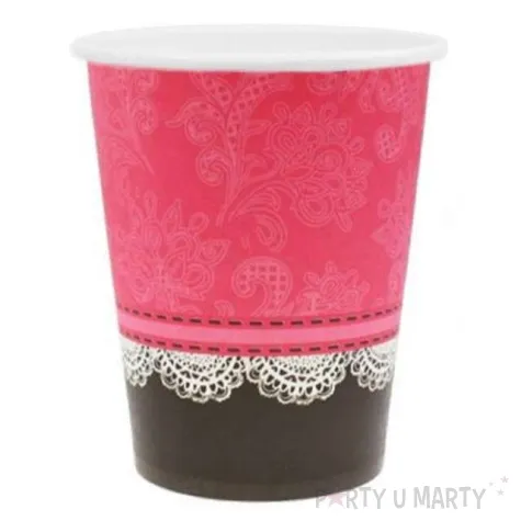 kubeczki papierowe 270 ml girls night out 6 szt