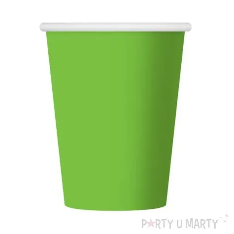 kubeczki papierowe 270 ml pistacjowe 6 szt