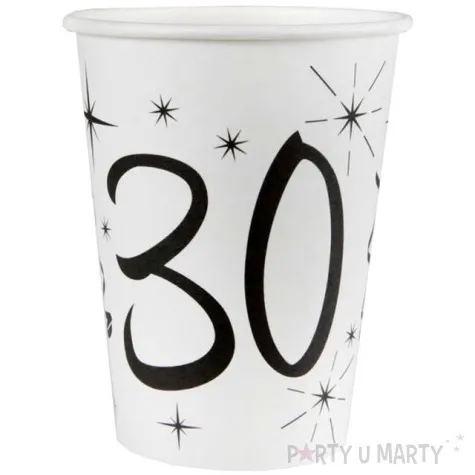 kubeczki papierowe 30 white santex 250 ml 10 szt