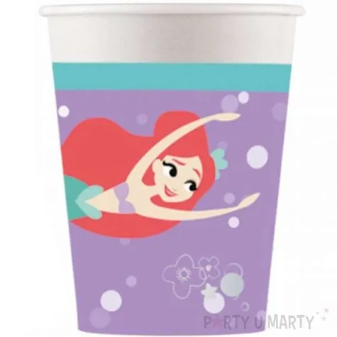 kubeczki papierowe arielka mala syrenka procos 200 ml 8 szt