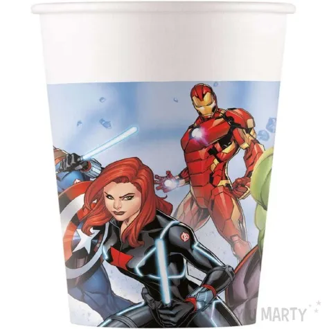kubeczki papierowe avengers infinity stones procos 200ml 8 szt