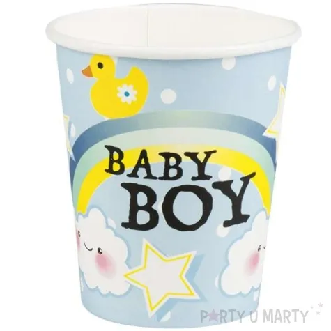 kubeczki papierowe baby boy boland 250 ml 6 szt