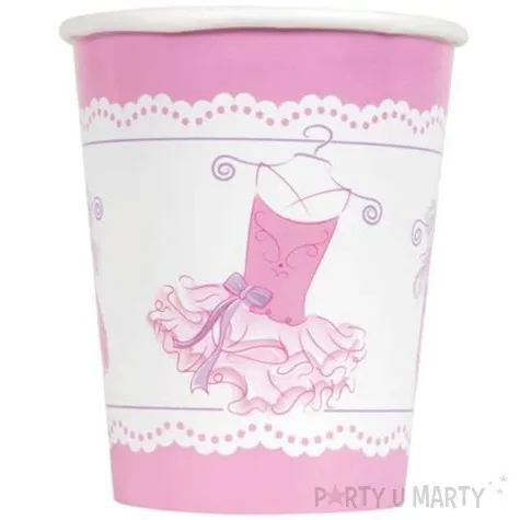 kubeczki papierowe balet unique 266 ml 8 szt