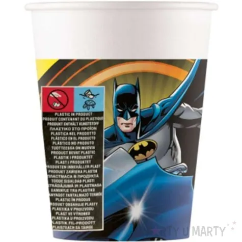kubeczki papierowe batman rogue rage procos 200 ml 8 szt