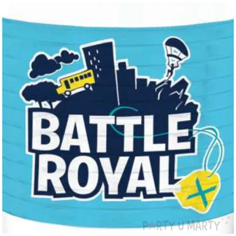 kubeczki papierowe battle royale amscan 473 ml 8 szt