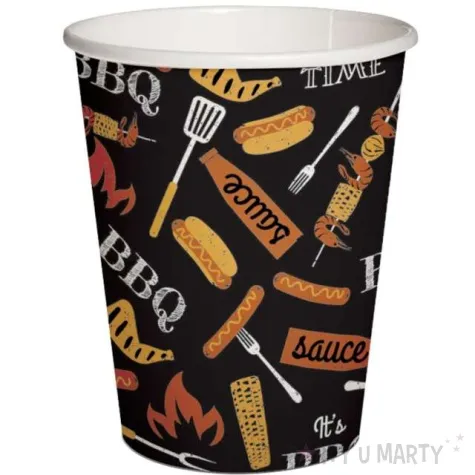 kubeczki papierowe bbq party paw 250 ml 10 szt