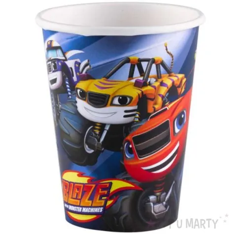 kubeczki papierowe blaze i megamaszyny amscan 266 ml 8 szt