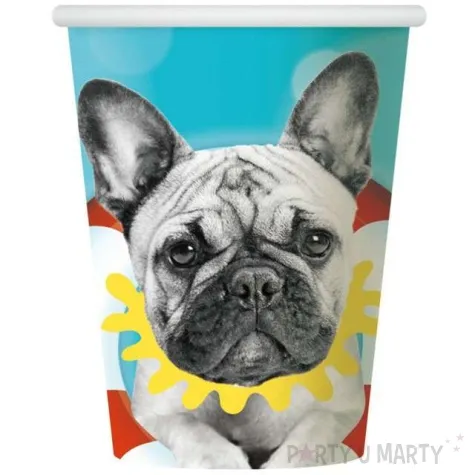 kubeczki papierowe bulldog hawajskie party godan 220 ml 6 szt
