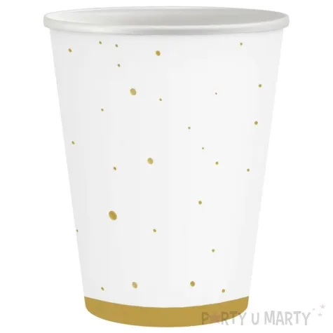 kubeczki papierowe celebrate bialy godan 250 ml 6 szt