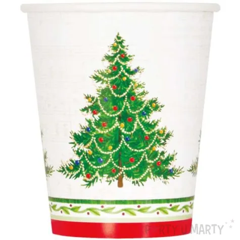 kubeczki papierowe choinka unique 266 ml 8 szt